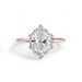 Camellia Oval Lab Grown Engagement Ring - Armans Fine Jewellery
