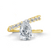 Carly Comet Engagement Ring - Armans Fine Jewellery