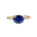 Celeste Blue Sapphire Diamond Engagement Ring - Armans Fine Jewellery