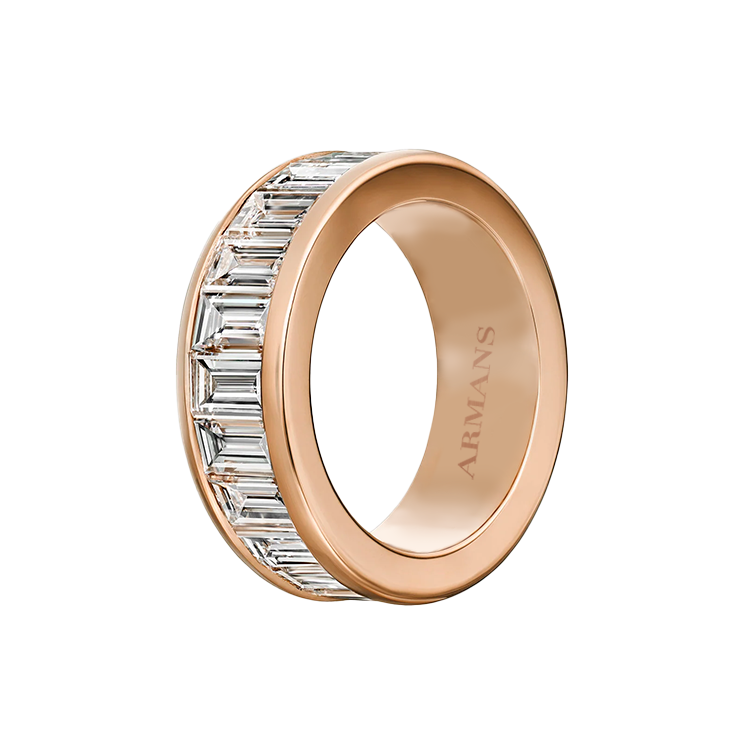 Channel Set Baguette Wedding Band - Armans Fine Jewellery