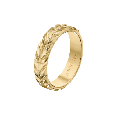 Chevron Ridge Band - Armans Fine Jewellery