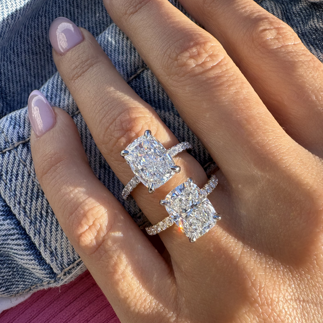 Chloe Cushion Engagement Ring