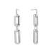 Chunky Diamond Link Drop Earrings - Armans Fine Jewellery