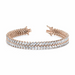 Chunky Baguette Diamond Chevron Bracelet - Armans Fine Jewellery