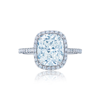 Courtney Cushion Halo Lab Grown Engagement Ring - Armans Fine Jewellery