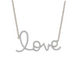 Cursive Love Diamond Necklace - Armans Fine Jewellery