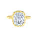 Cushion Cordelia Lab Grown Diamond Braided Engagement Ring - Armans Fine Jewellery