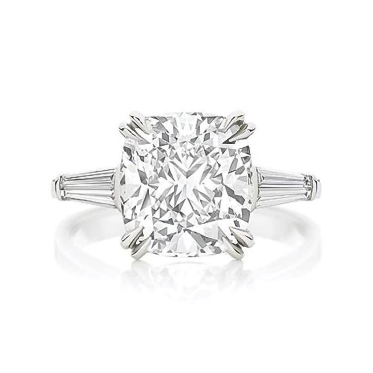 Cushion Diamante Lab Grown Engagement Ring - Armans Fine Jewellery