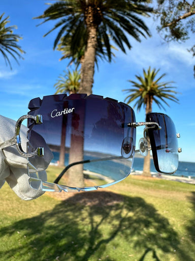 Custom Diamond Set Sunglass Frames - Armans Fine Jewellery