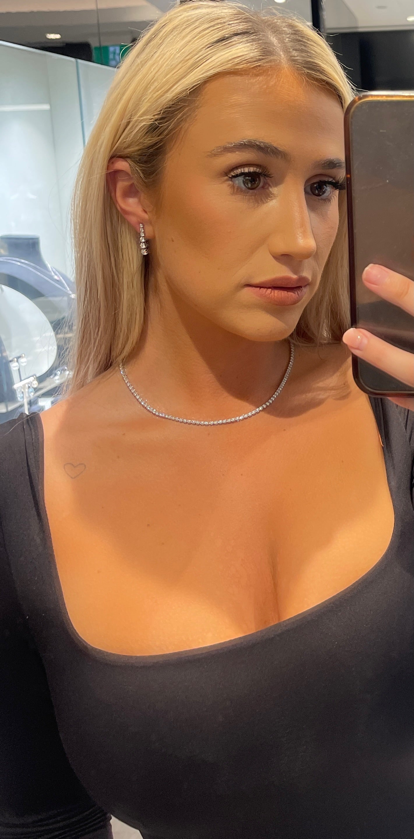 Uniform Tennis Necklace - Armans Fine Jewellery