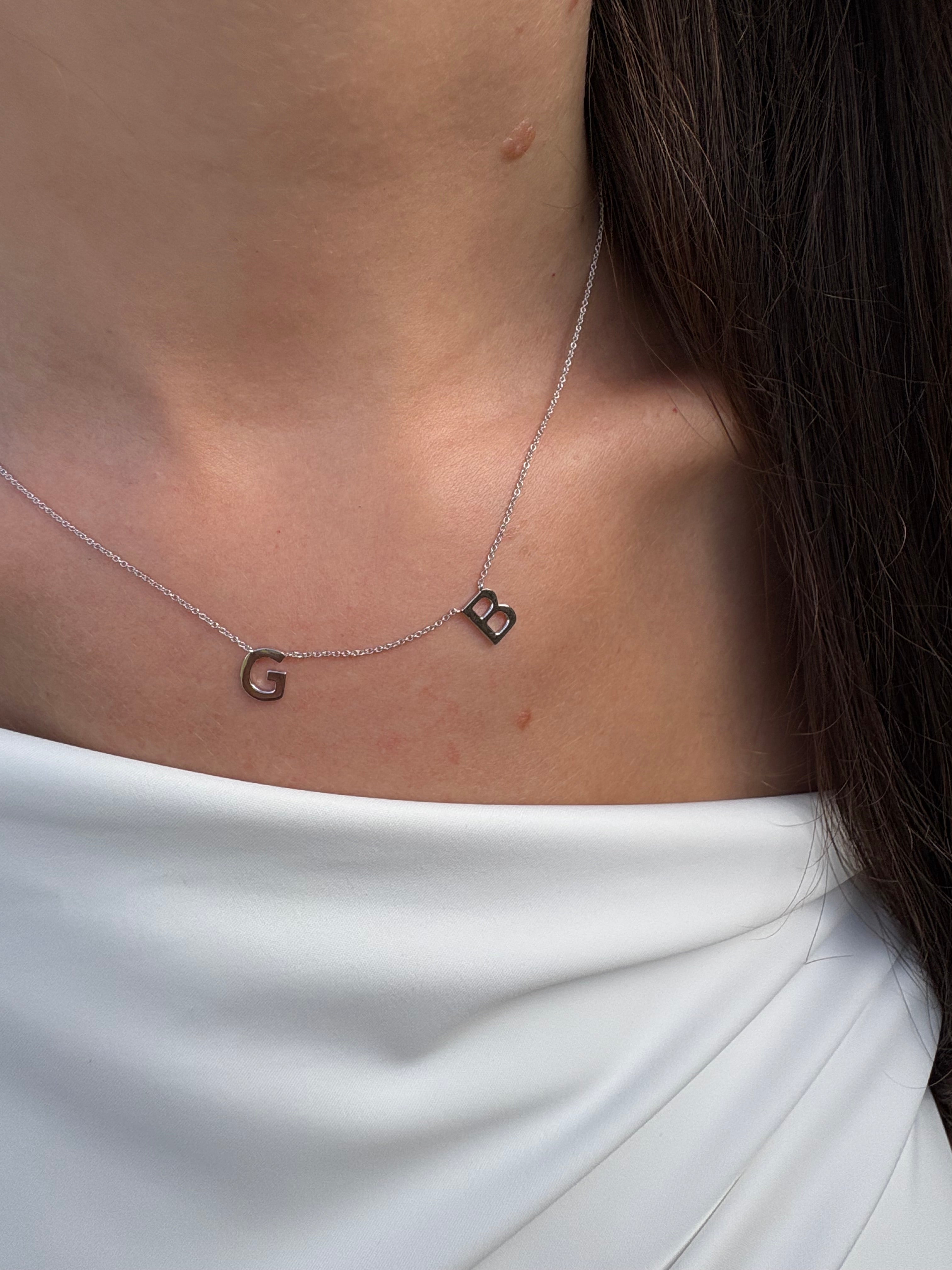 Petite Multi Initial Necklace - Armans Fine Jewellery