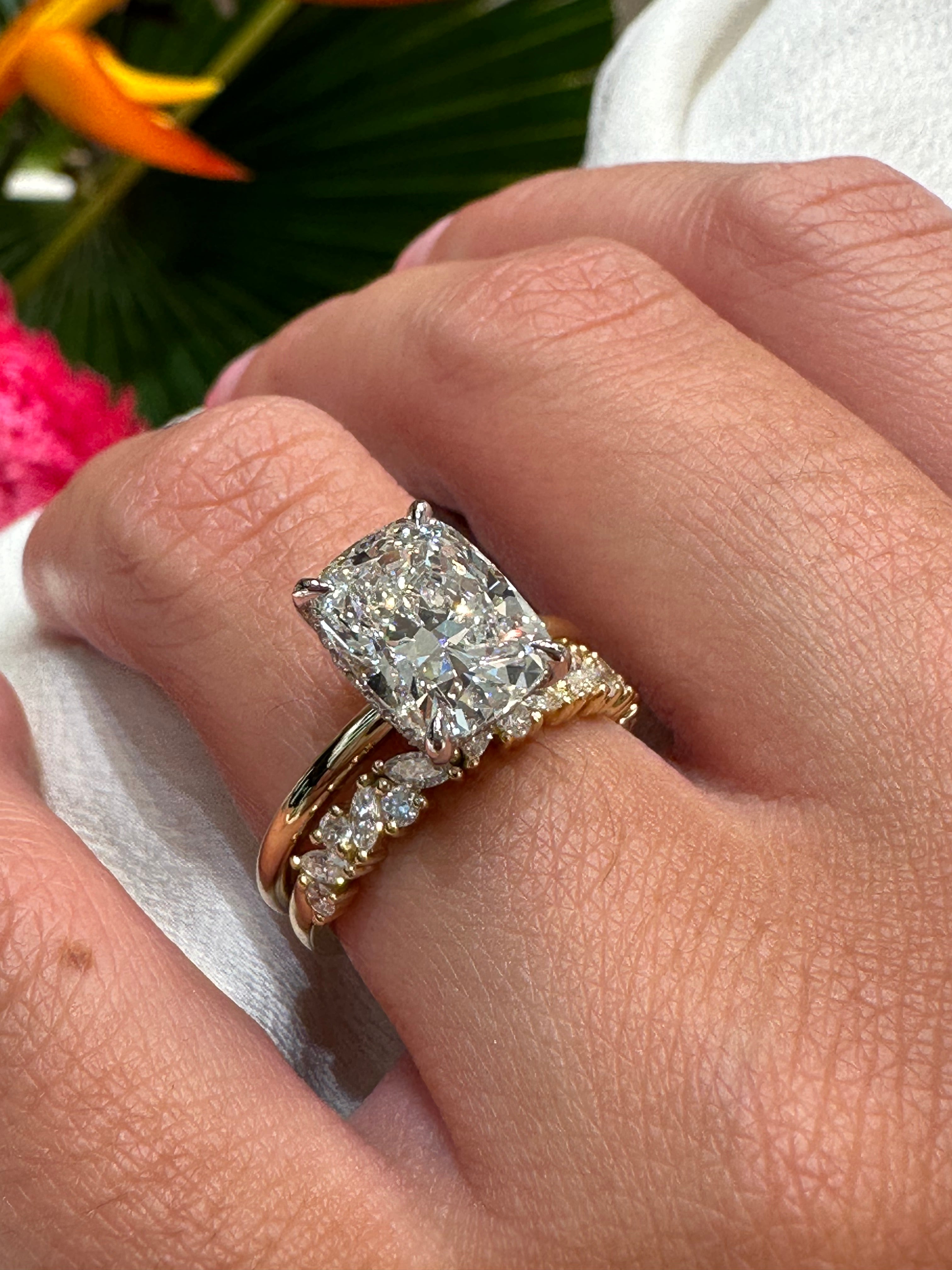 Cushion Madison Lab Grown Engagement Ring - Armans Fine Jewellery