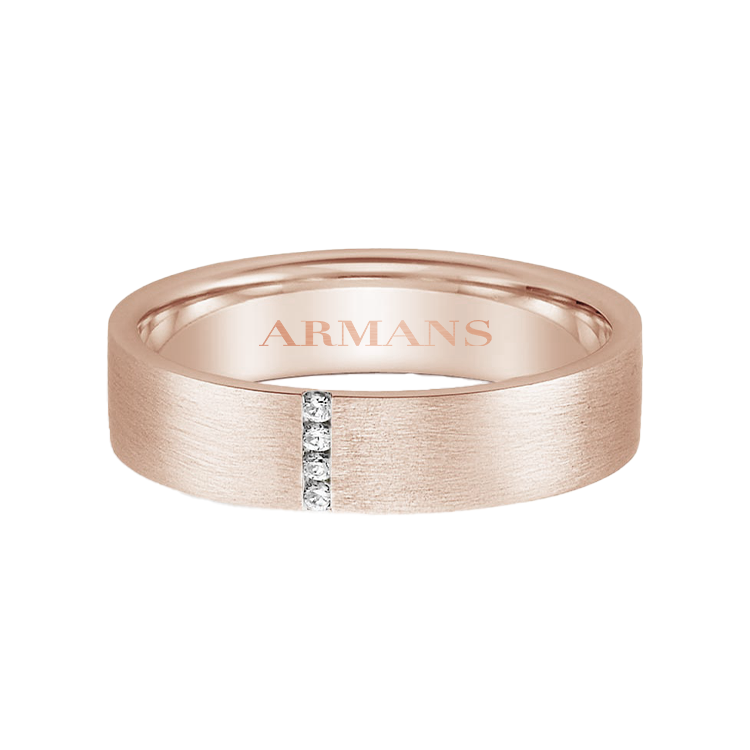 Damon Diamond Wedding Band - Armans Fine Jewellery