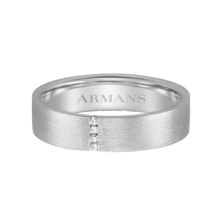 Damon Diamond Wedding Band - Armans Fine Jewellery