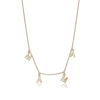 Dangling Multi-Initial Necklace - Armans Fine Jewellery