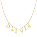Solid Gold Dangling Name Necklace - Armans Fine Jewellery