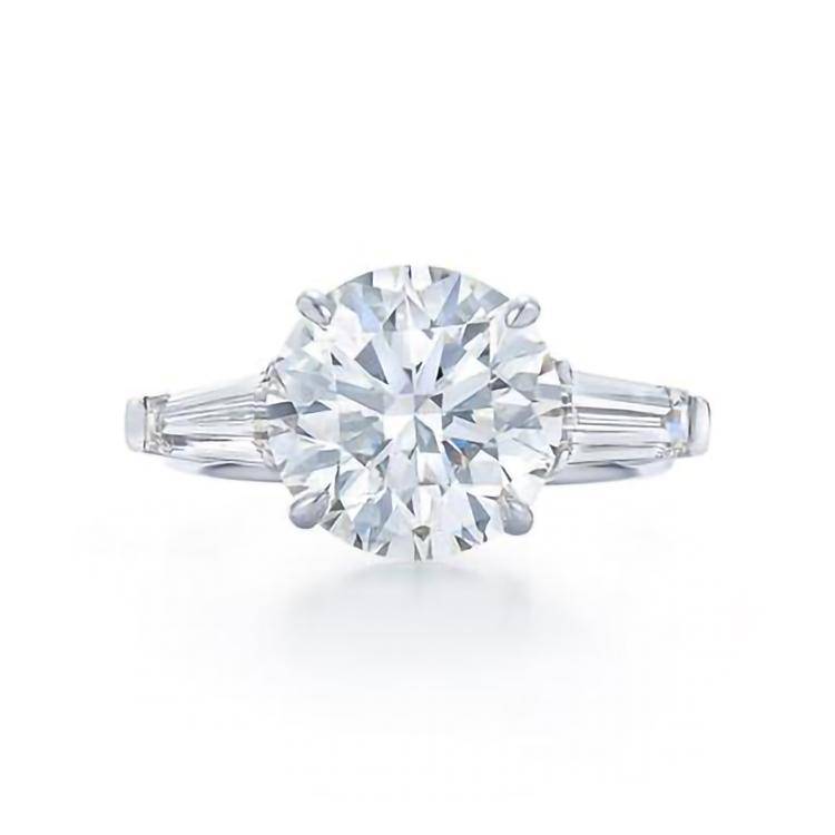 Round Diamante Lab Grown Engagement Ring - Armans Fine Jewellery