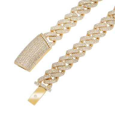 Diamond Cuban Chain - 11.70cts - Armans Fine Jewellery