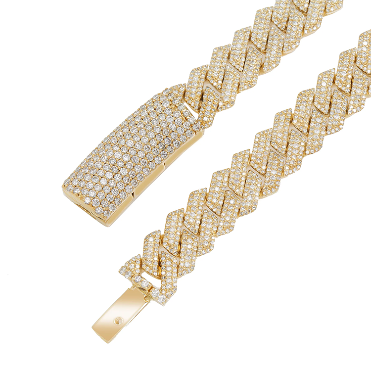 Diamond Cuban Chain - 12.57cts - Armans Fine Jewellery