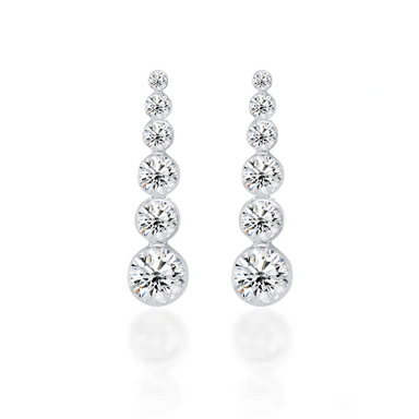 Diamond Drop Earrings - Armans Fine Jewellery