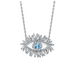 Diamond Evil Eye Necklace - Armans Fine Jewellery