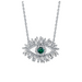 Diamond Evil Eye Necklace - Armans Fine Jewellery