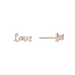 Diamond Love Stud Earrings - Armans Fine Jewellery