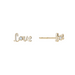 Diamond Love Stud Earrings - Armans Fine Jewellery