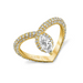 Diamond Marquise Heart Shaped Ring - Armans Fine Jewellery