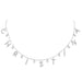 Diamond Name Necklace with Diamond Drops - Armans Fine Jewellery
