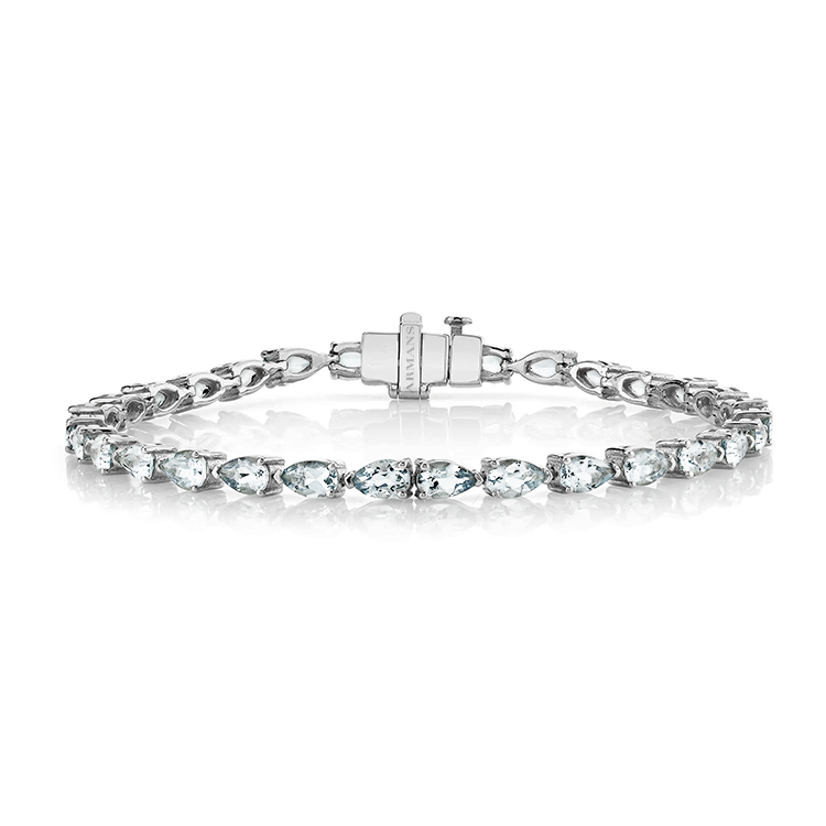 Diamond Pear Cut Bracelet - Armans Fine Jewellery