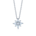 Diamond Pear Flower Necklace - Armans Fine Jewellery