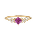 Diamond Petal Pink Sapphire Ring - Armans Fine Jewellery
