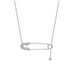 Diamond Safety Pin Pendant - Armans Fine Jewellery