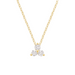 Diamond Trio Cluster Necklace - Armans Fine Jewellery