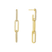 Diamond Link Drop Earrings - Armans Fine Jewellery