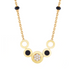 Diamond and Black Onyx Mangalsutra Necklace - Armans Fine Jewellery