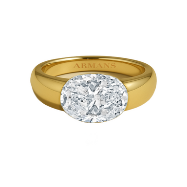 Dominion Oval Diamond Ring - Armans Fine Jewellery
