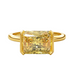 East West Golden Horizon Semi-Bezel Lab Grown Engagement Ring - Armans Fine Jewellery