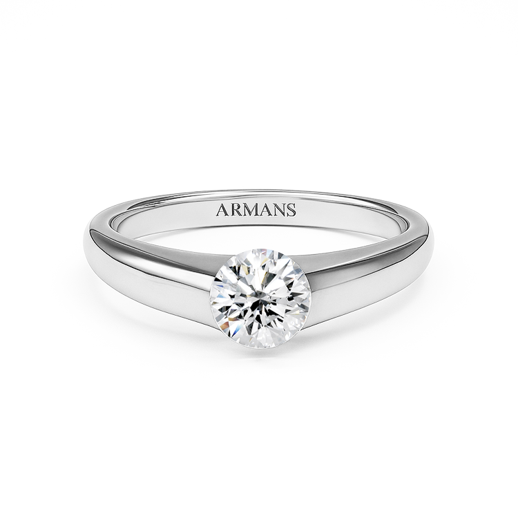 Eira Round Diamond Engagement Rings - Armans Fine Jewellery