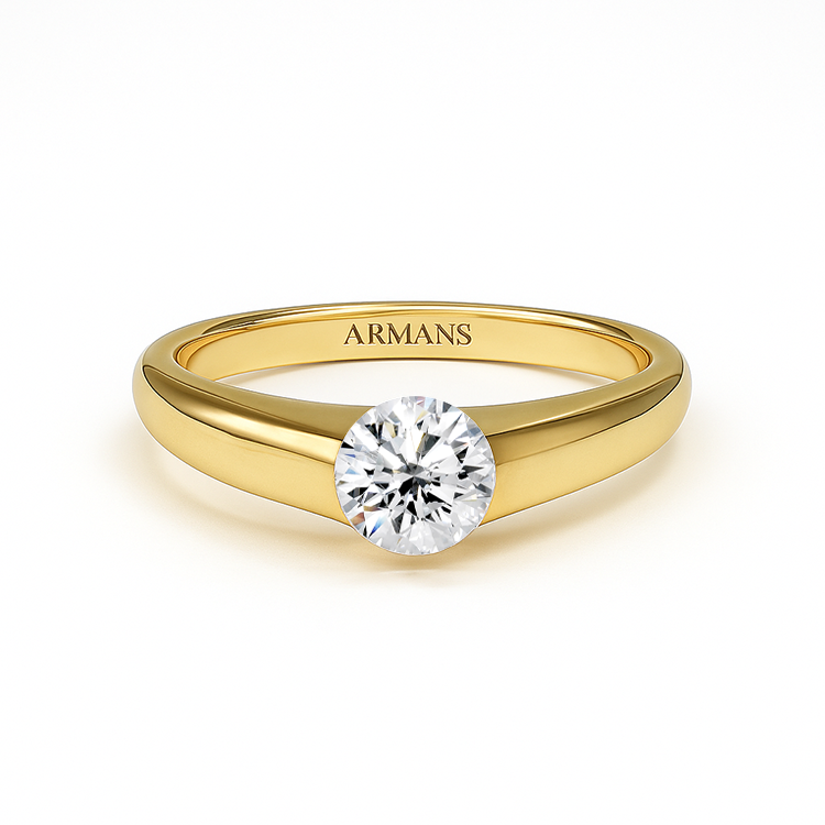 Eira Round Diamond Engagement Rings - Armans Fine Jewellery