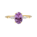 Elara Diamond Engagement Ring with Accent Stones - Armans Fine Jewellery