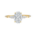 Elara Lab Grown Diamond Engagement Ring with Accent Stones - Armans Fine Jewellery