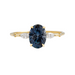 Elara Lab Grown Diamond Engagement Ring with Accent Stones - Armans Fine Jewellery