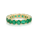 Elissa Green Emerald Eternity Band - Armans Fine Jewellery