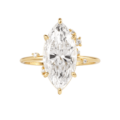 Ella Marquise Lab Grown Diamond Engagement Ring - Armans Fine Jewellery