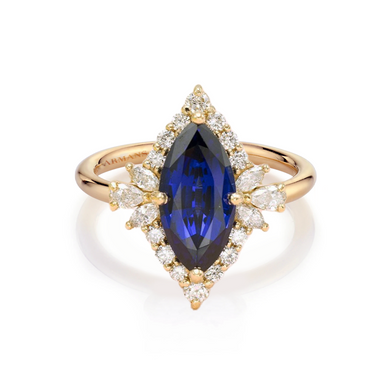 Platinum Alexandrite And Blue Sapphire Ring #106636 - Seattle Bellevue |  Joseph Jewelry