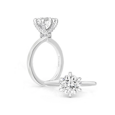 Eloise Round Lab Grown Diamond Engagement Ring - Armans Fine Jewellery
