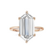 Elongated Hexagon Engagement Ring - Armans Fine Jewellery