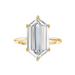Elongated Hexagon Engagement Ring - Armans Fine Jewellery
